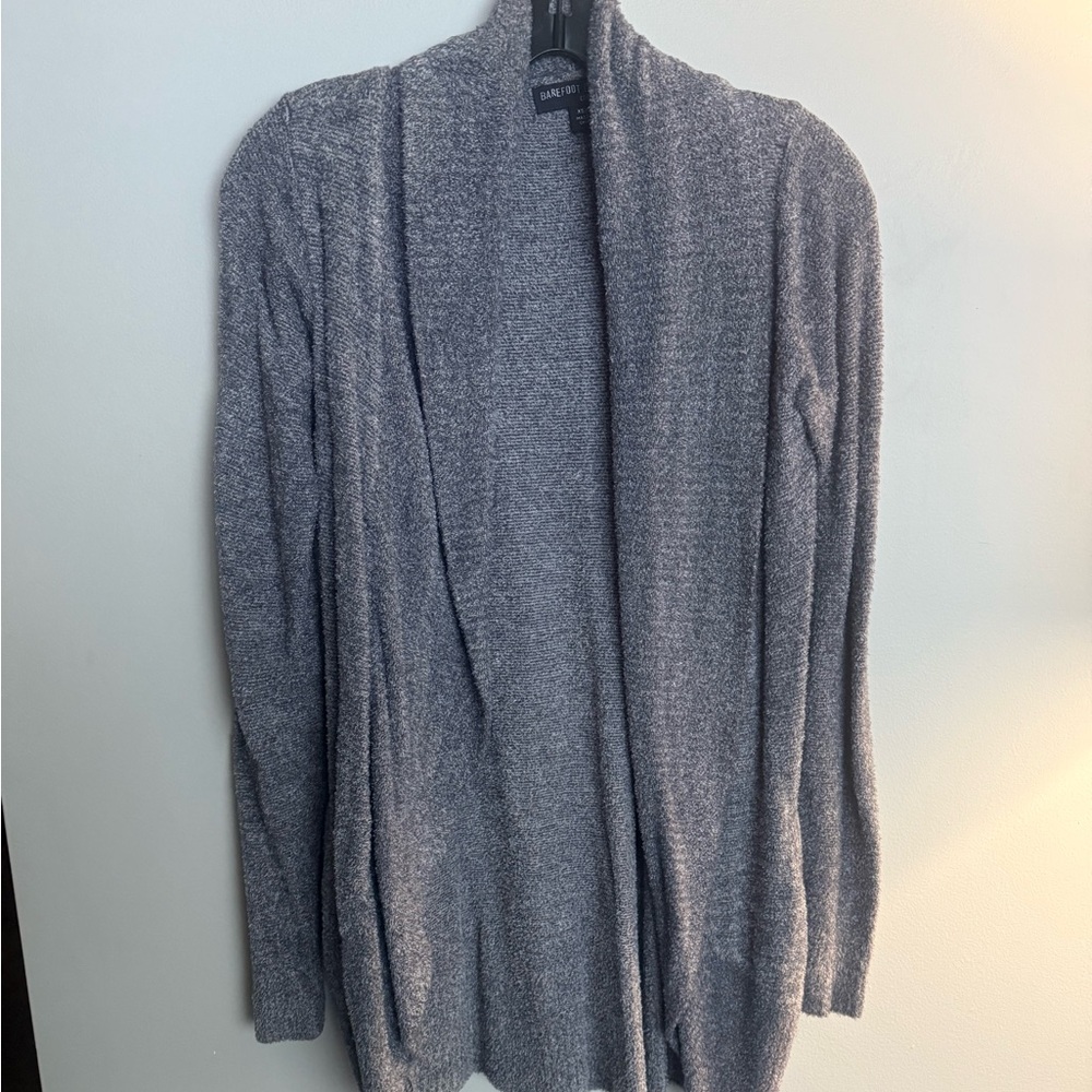 Barefoot Dreams Women's Heather Gray Cardigan